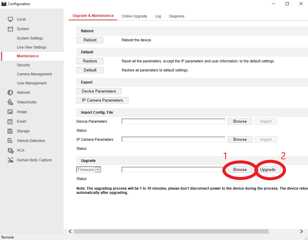 Mot De Passe Par Defaut Camera Hikvision